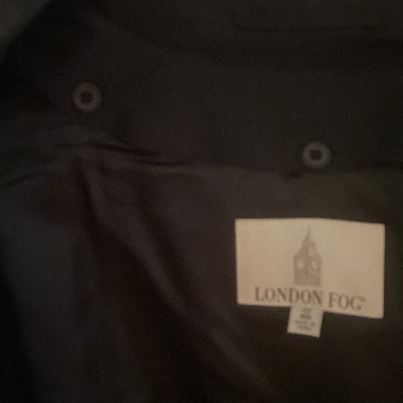 Man’s NWTs London fog vintage trench coat rain coat - Picture 11 of 12